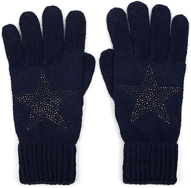 styleBREAKER Strickhandschuhe Strick Handschuhe mit Strass günstig online kaufen