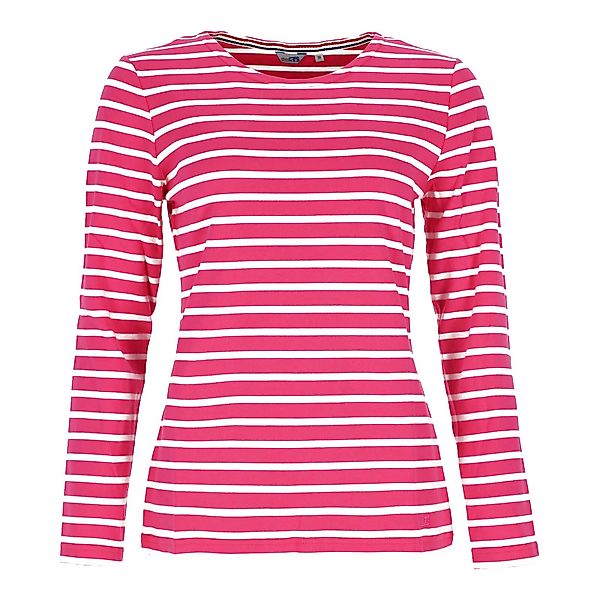 modAS Langarmshirt Damen Langarm-Shirt mit Streifen günstig online kaufen
