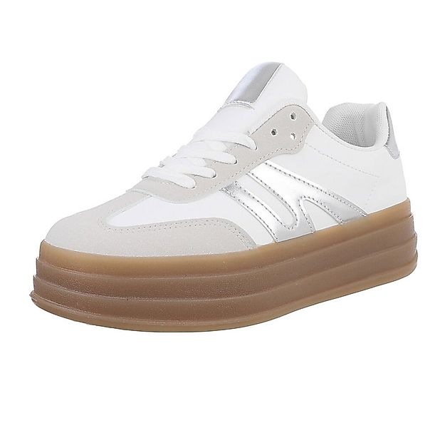 Ital-Design Damen Low-Top Freizeit Sneaker (88843359) Keilabsatz/Wedge Snea günstig online kaufen