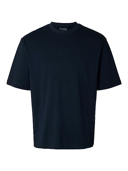 Selected Rundhalsshirt SLHZLOOSE-BOB SS O-NECK TEE günstig online kaufen
