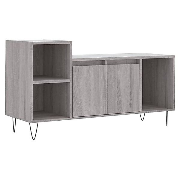 vidaXL TV-Schrank TV-Schrank Grau Sonoma 100x35x55 cm Spanplatte TV-Lowboar günstig online kaufen