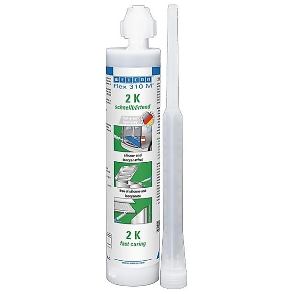 WEICON Flex 310 M -2K-  250 ml Grau, Coax-Kartusche günstig online kaufen