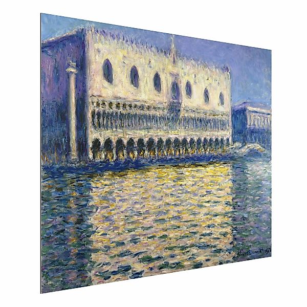 Alu-Dibond Bild - Querformat 4:3 Claude Monet - Dogenpalast günstig online kaufen