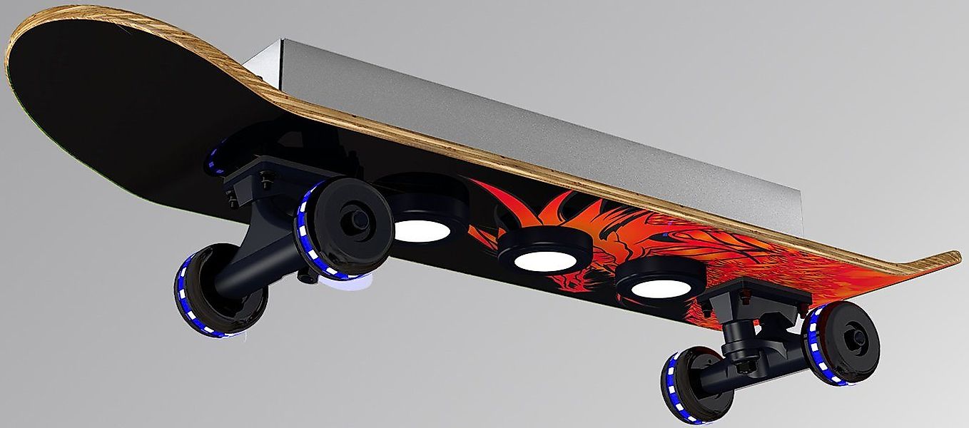 EVOTEC LED Deckenleuchte »Dragon« LED-Modul 1 Stk. Warmweiß Easy Cruiser, S günstig online kaufen
