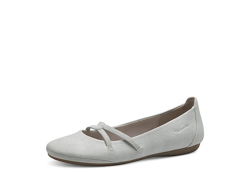 Tamaris Caterina Ballerina Flats, Festtagsmode, Slipper mit Gummizugriemche günstig online kaufen