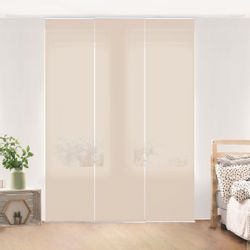 Bilderdepot24 Schiebegardine modern Flächenvorhang blickdicht Macchiato, günstig online kaufen