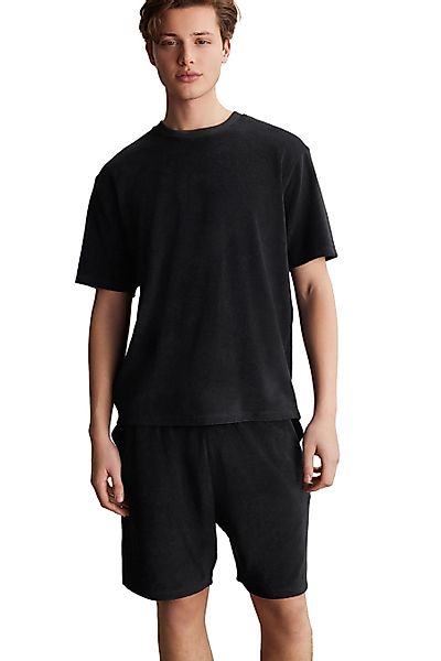 Next Pyjama Frottee-Schlafanzug mit Shorts (2 günstig online kaufen