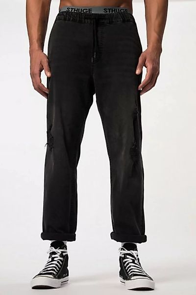 STHUGE 5-Pocket-Jeans STHUGE Jeans FLEXLASTIC® Denim Destroyed Look günstig online kaufen