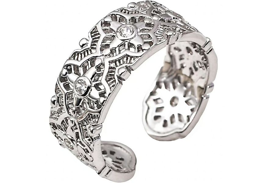 Jumpeak Silberring 925 Damenring, vergoldeter Ring, Edelsteinring, 925 Silb günstig online kaufen