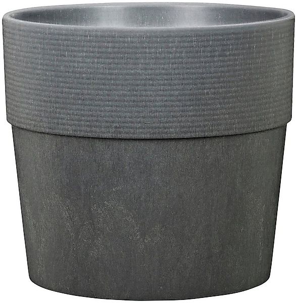 Scheurich Blumentopf 224/40 groove carbon günstig online kaufen