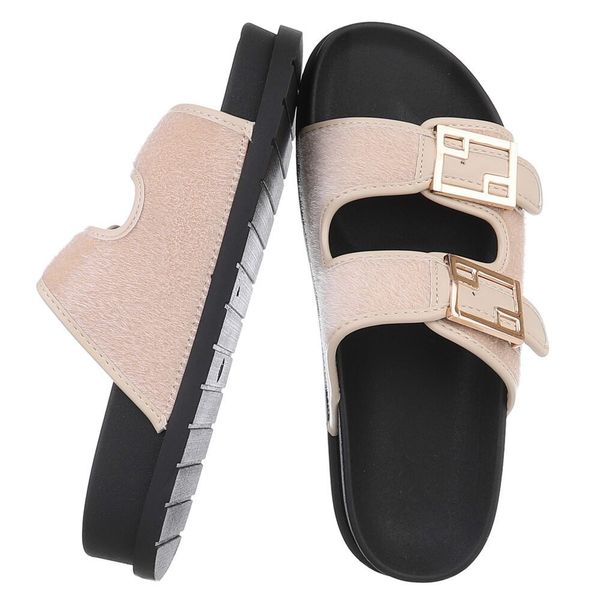 Ital-Design Bequeme Damen-Sandalen mit Schnallen in günstig online kaufen