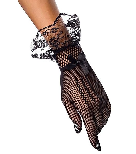Atixo Abendhandschuhe Netzhandschuhe mit Spitze Abendhandschuhe günstig online kaufen