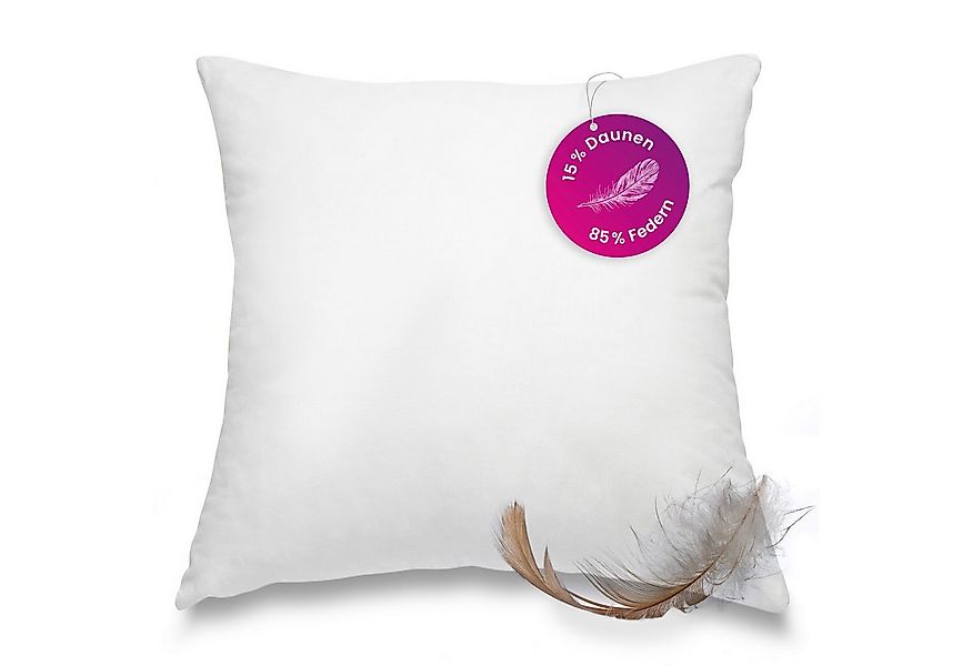 wometo Federkissen Premium Daune, in 3 Größen, Füllung: Federn, Bezug: Baum günstig online kaufen