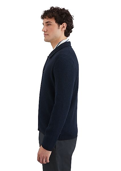 Marc OPolo Cardigan "aus strukturiertem Bio-Baumwoll-Mix" günstig online kaufen