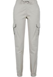 URBAN CLASSICS Cargohose "Urban Classics Damen Ladies High Waist Cargo Jogg günstig online kaufen