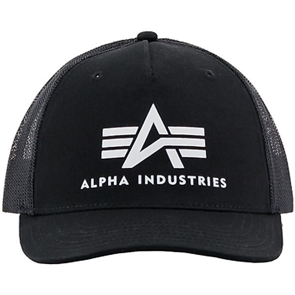 Alpha Industries  Schirmmütze Basic Trucker Cap - black günstig online kaufen