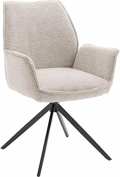 Musterring Esszimmerstuhl "Tiama", (Set), 2 St., Bouclé, Stativgestell aus günstig online kaufen