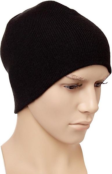 normani Strickmütze Beanie Strickmütze, Feinripp Wintermütze mit Rippenmust günstig online kaufen