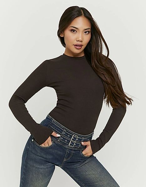 Tally Weijl Langarmbody "SBOCOCOSYM" Baumwollmischung, figurbetont günstig online kaufen