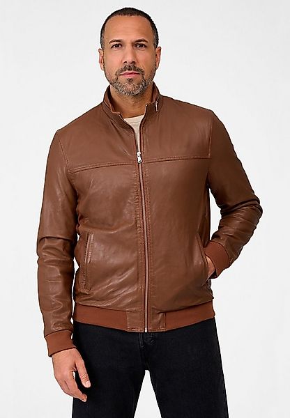 RICANO Lederjacke Martinus Lederjacke im Blouson-Stil mit Stehkragen günstig online kaufen