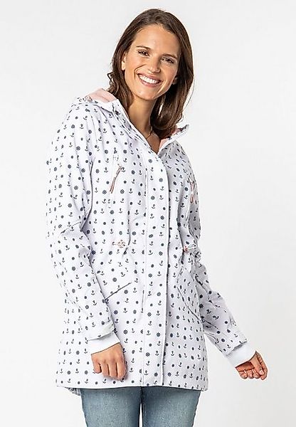 SUBLEVEL Softshelljacke Softshelljacke mit Allover Print Punkte- oder Anker günstig online kaufen