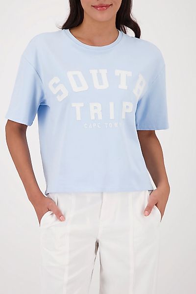 Monari Sweatshirt "Sweatshirt Schrift", Regular fit mit aufgenähtem Schrift günstig online kaufen