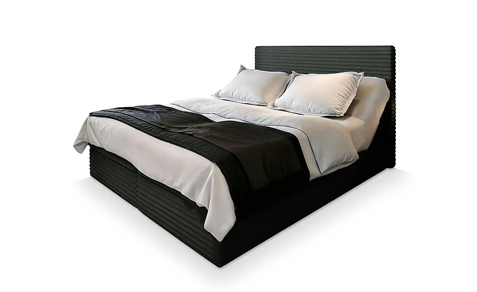 MASSENO Boxbett mit Bettkasten Milara ¦ schwarz ¦ Maße (cm): B: 160 H: 98 B günstig online kaufen