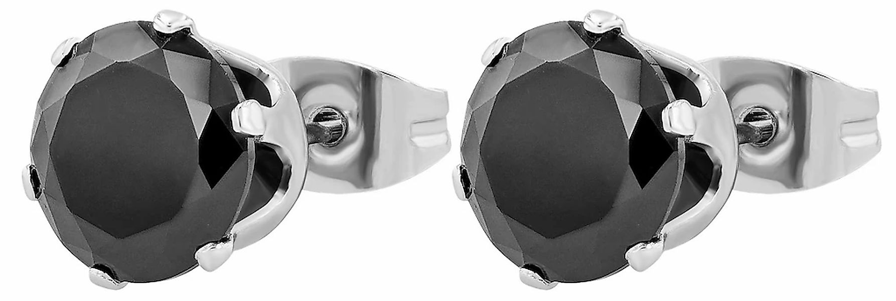 Adelia´s Paar Ohrhänger "Damen Ohrringe – Ohrstecker aus Edelstahl mit Zirk günstig online kaufen