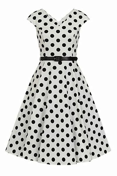 Hearts & Roses London A-Linien-Kleid Tammy Polka Dot Swing Dress Rockabella günstig online kaufen