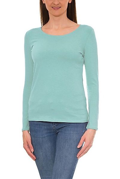 Alkato Longshirt Alkato Damen Langarm Shirt günstig online kaufen