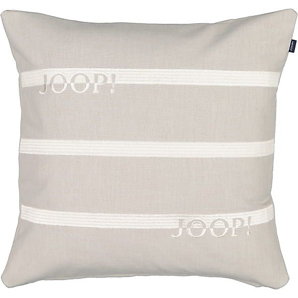 JOOP! Kissenhüllen Trace - Farbe: Silber - 010 - 50x50 cm günstig online kaufen