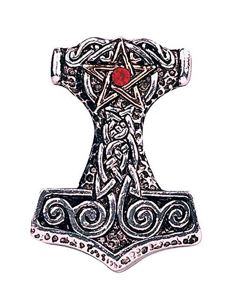 Adelia´s Amulett "Amulett Anhänger Forbidden Thors Hammer", Thors Hammer - günstig online kaufen