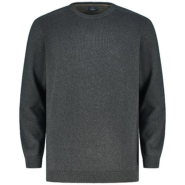 RAGMAN Rundhalspullover aus Baumwolle Farbe anthrazit Größe: 6XL günstig online kaufen