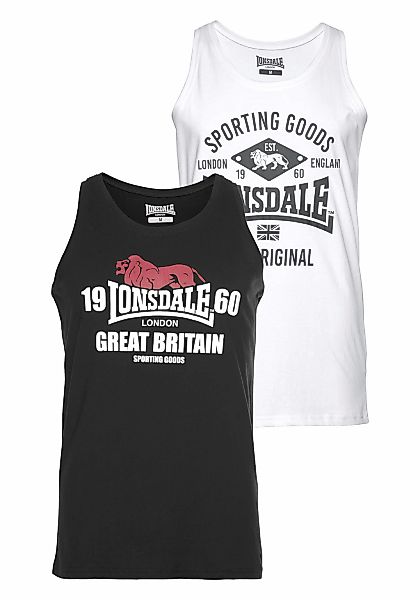 Lonsdale Tanktop "BIGGIN" Packung, 2er-Pack, 2 Stk. tlg. günstig online kaufen