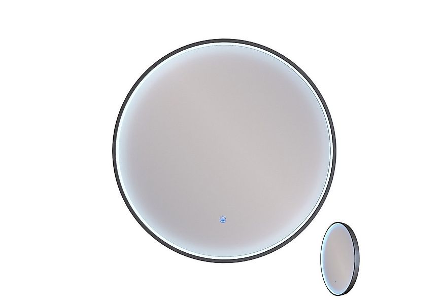 Planetmöbel Badspiegel Spiegel VELUNA rund 60 - 100 cm (3000-6500k), für Ba günstig online kaufen