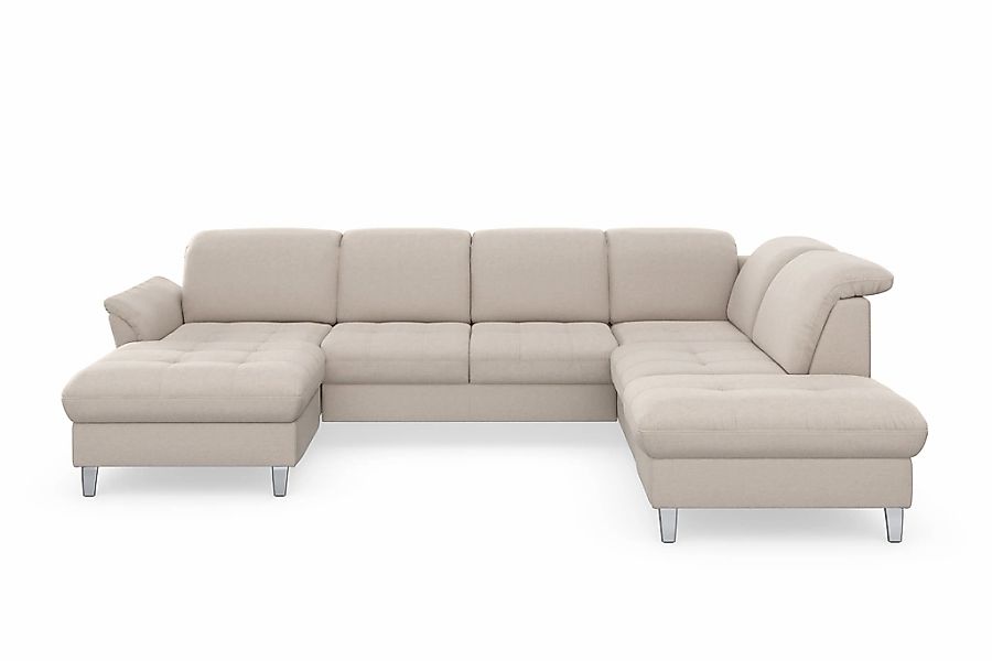 sit&more Wohnlandschaft "Maggiore U-Form" wahlweise mit Kopfteilverstellung günstig online kaufen
