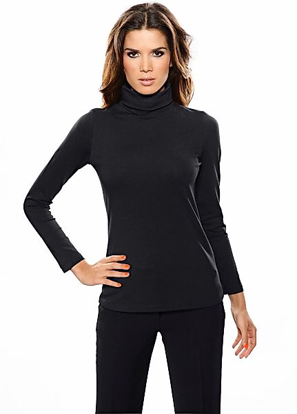 heine Rollkragenshirt "Rollkragen-Shirt", 1 Stk. günstig online kaufen