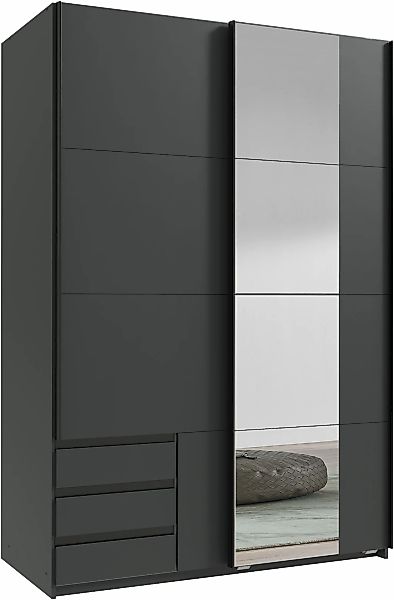 Wimex Schwebetürenschrank "Emden moderner Kleiderschrank mit Spiegel und Sc günstig online kaufen