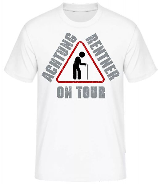 Achtung Rentner On Tour · Männer Basic T-Shirt günstig online kaufen