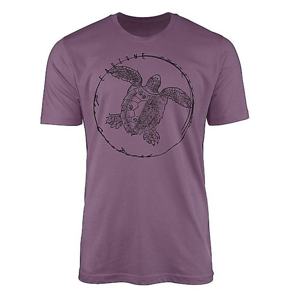 Sinus Art T-Shirt T-Shirt Tiefsee Fische - Serie: Sea Creatures, feine Stru günstig online kaufen