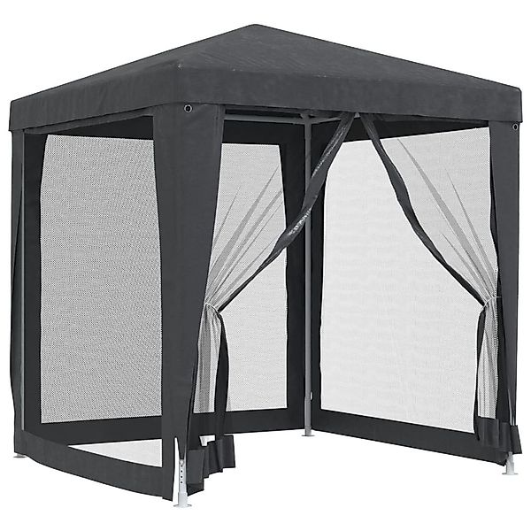vidaXL Partyzelt, Pavillon mit 4 Mesh-Seitenwänden günstig online kaufen
