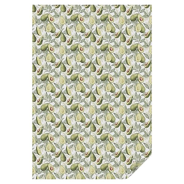 Tulup Fensterfolie Avocadoblätter Fensterfolie Sichtschutz 100x146 cm Grün günstig online kaufen