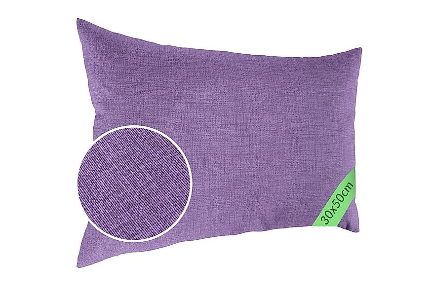 ANRO Dekokissen MrJack Kissenbezug Leinenoptik Deko Kissen Uni, Sofakissen günstig online kaufen