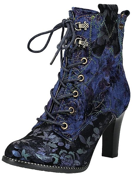 LAURA VITA Stiefelette Veloursleder/Textil High-Heel-Stiefelette günstig online kaufen
