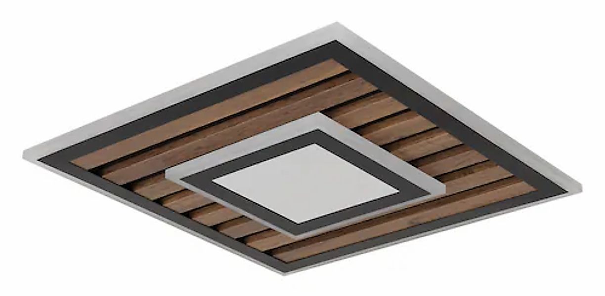 GLOBO LIGHTING LED Deckenleuchte »WOODY«, 1 flammig, Leuchtmittel LED-Modul günstig online kaufen