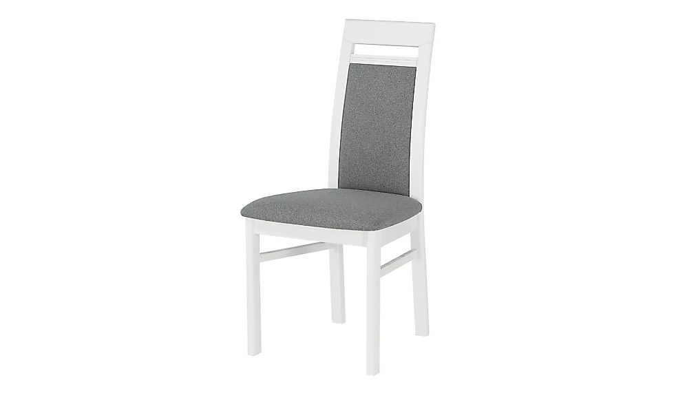 Polsterstuhl - grau - 48 cm - 99 cm - 56 cm - Stühle > Esszimmerstühle - Mö günstig online kaufen