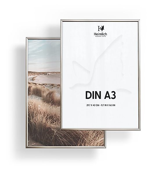 Heimlich Bilderrahmen Alu in DINA4 & günstig online kaufen