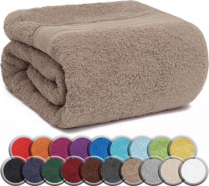 NatureMark Saunatuch Frottier Saunatücher 80x200cm, 100% Baumwolle (1-St), günstig online kaufen