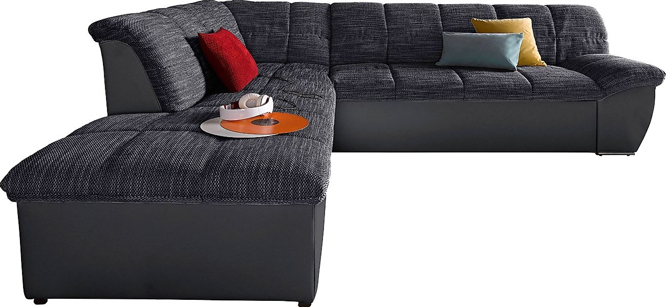 DOMO collection Ecksofa »Splash, aktuelle Sitz- und Rückensteppung, Materia günstig online kaufen