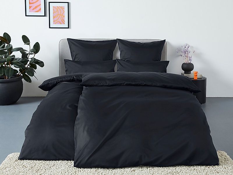 OTTO home Bettwäsche Mila in 135x200, 155x220 oder 200x200 cm, Mako-Satin, günstig online kaufen